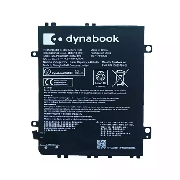 Nagelneuer Akku für TOSHIBA DYNABOOK PS0091UA1BRS 13080788-00