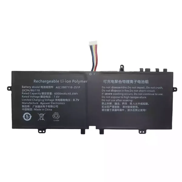 Nagelneuer Akku für AEC3987118-2S1P