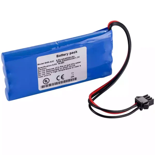 Nagelneuer Akku für 8HR-4UC 9.6V-AAA650MAH 8HR-AAA650mah1.2V