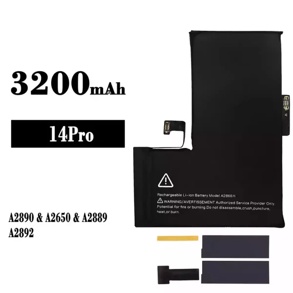 Nagelneuer Akku A2866H für iPhone 14 pro