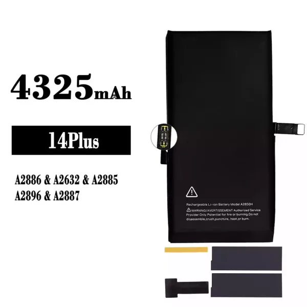 Nagelneuer Akku A2850H für iPhone 14 plus