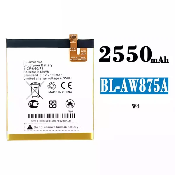 Nagelneuer Akku BL-AW875A für Tecno W4