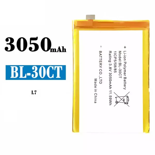 Nagelneuer Akku BL-30CT für Tecno L7
