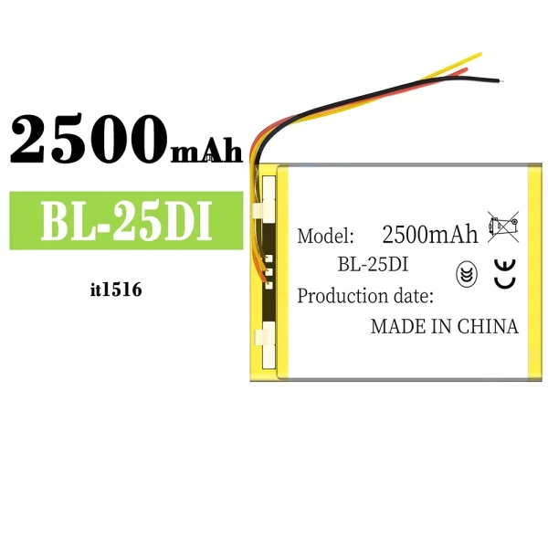 Nagelneuer Akku BL-25DI für ITEL