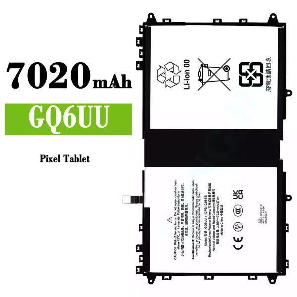 Nagelneuer Akku GQ6UU für Google Pixel Toblet