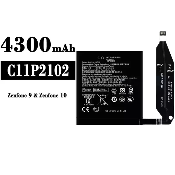 Nagelneuer Akku C11P2102 für Asus Zenfone 9 / Zenfone 10