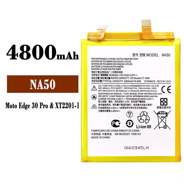 Nagelneuer Akku NA50 für Motorola Moto Edge 30 Pro
