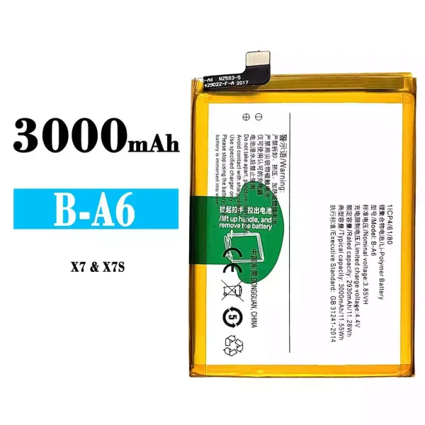 Nagelneuer Akku B-A6 für VIVO X7/X7S