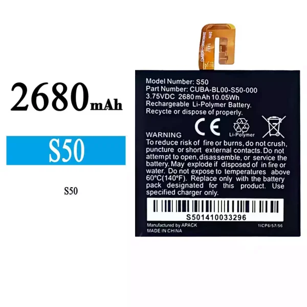 Nagelneuer Akku S50 für CAT