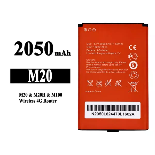 Nagelneuer Akku M20 für Benteng M20H/M100