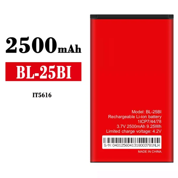 Nagelneuer Akku BL-25BI für IT5616