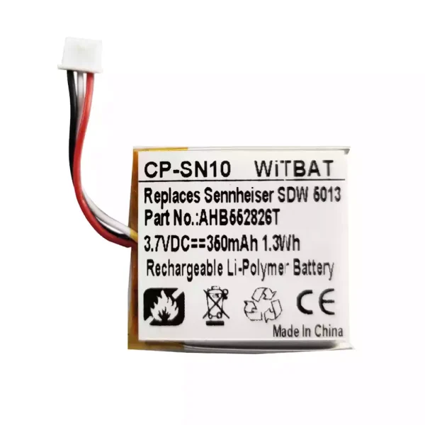Nagelneuer Akku für Kopfhörer AEE582525,AHB552826TPC,AHB552826TPC-2