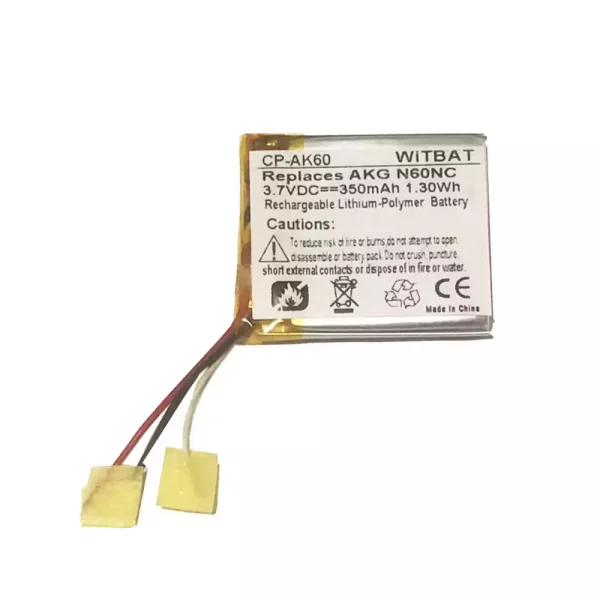 Nagelneuer Akku für Kopfhörer AKG N60NC,AEC402933