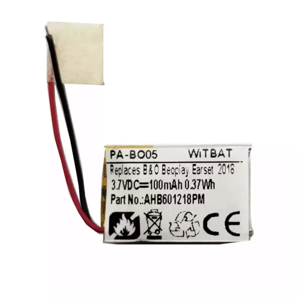 Nagelneuer Akku für Kopfhörer B&O Beoplay Earset 2018,Jabra Talk 15 SE,AHB601218PM