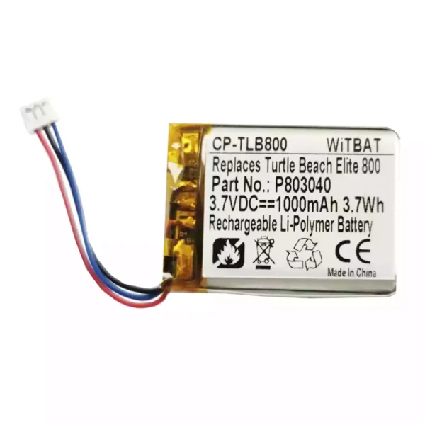 Nagelneuer Akku für Kopfhörer Ear Force i60 RX,Ear Force i30,Ear Force PX4 RX,Ear Force i70 RX