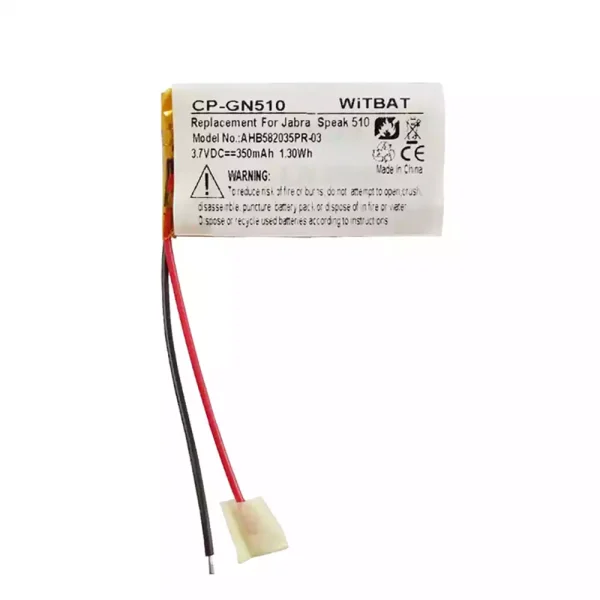 Nagelneuer Akku für Kopfhörer Jabra Speak 510,AHB582035PR-03