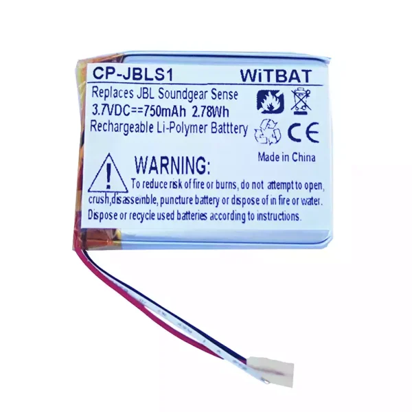 Nagelneuer Akku für Kopfhörer JBL Soundgear Sense Earphone Ladecase