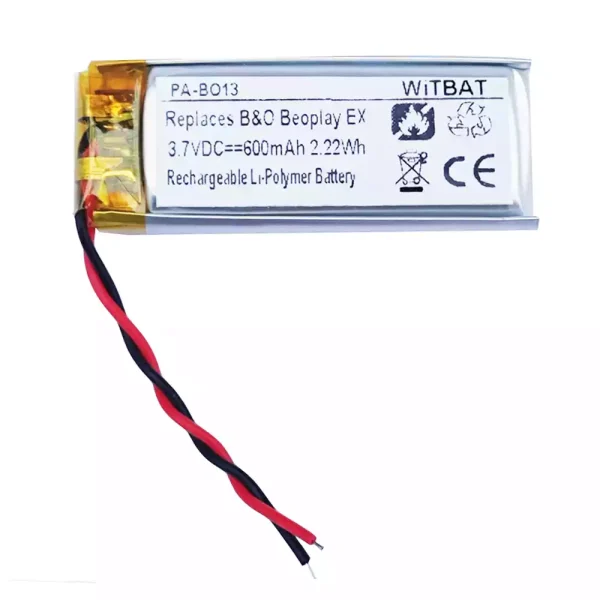 Nagelneuer Akku für Kopfhörer B&O Beoplay EX True Wireless Noise Cancelling Earphones Ladecase