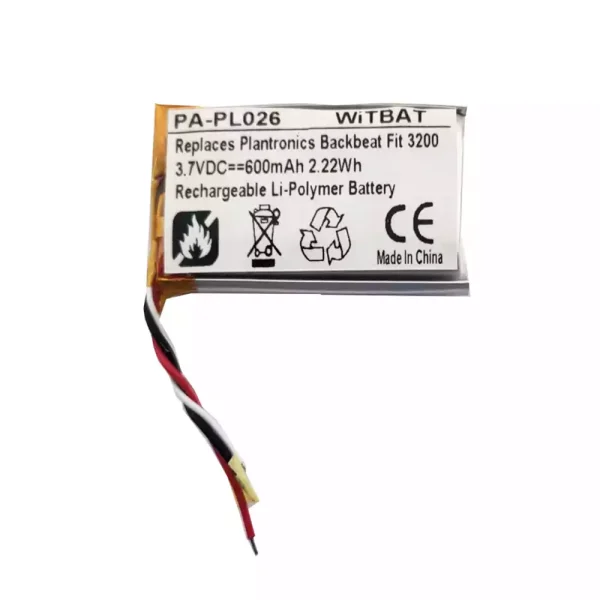 Nagelneuer Akku für Kopfhörer Plantronics BackBeat FIT 3100 3200 TWS Earbuds Wireless Bluetooth Earphones Ladecase