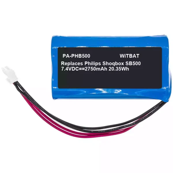 Nagelneuer Akku für Lautsprecher Philips ShoqBox SB500