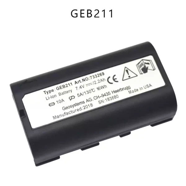 Nagelneuer Akku für Leica GEB211,TS02/TS06/TS09/1200