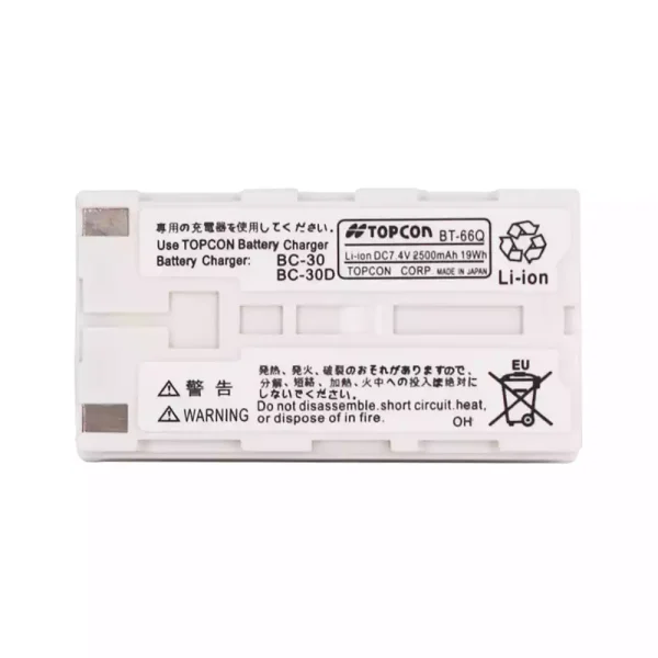 Nagelneuer Akku für TOPCON BT-66Q RC-3 GMS-2 GPS FC-100