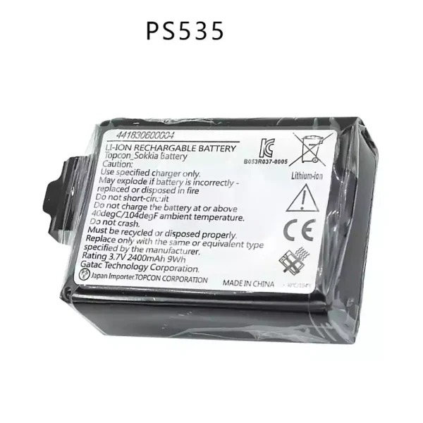 Nagelneuer Akku für Getac TOPCON PS535